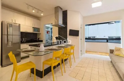 Apartamento com 1 quarto à venda na Avenida Doutor Bernardino de Campos, Pompéia, Santos
