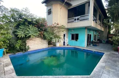 Comprar sobrado na aparecida – santos/sp, 189 m², com piscina e espaço gourmet!