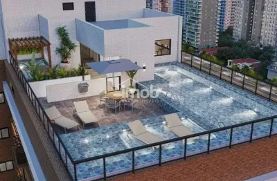 Apartamento garden à venda, 2 quartos, 2 suítes, 1 vaga, marapé - santos/sp