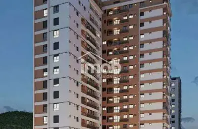 Apartamento garden à venda, 2 quartos, 2 suítes, 1 vaga, marapé - santos/sp