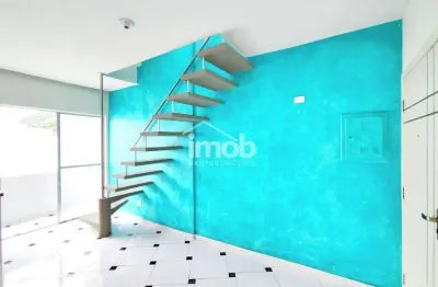 Cobertura duplex com 2 dormitórios à venda no josé menino – santos/sp