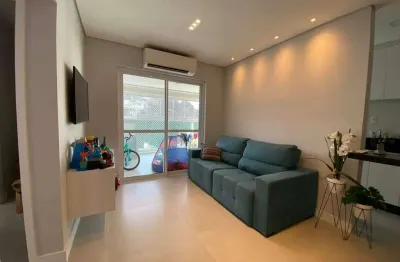 Apartamento com Varanda Gourmet e Lazer Completo na Quadra da Praia – José Menino, Santos