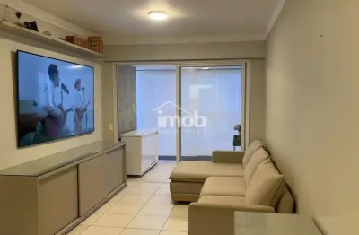 Apartamento no gonzaga, 2 quartos (2 suíte), 1 vaga demarcada, lazer completo, andar alto