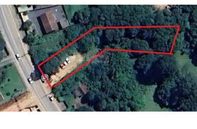 Terreno amplo e estratégico, com 2.423,47 m² à venda em lamenha grande – almirante tamandaré