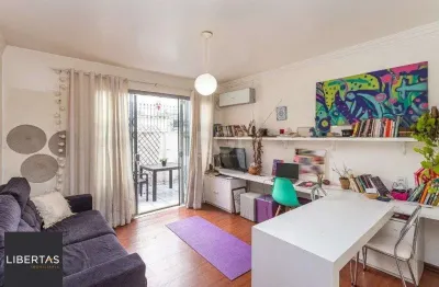 Apartamento térreo com pátio de 1 dormitório no bairro santa cecilia