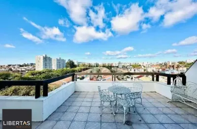 Cobertura com 3 dorm 194 m² privativos 2 vagas individuais -  jardim lindóia