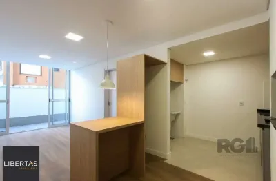 Apartamento em porto alegre no bairro petrópolis, de 1 quarto, garden , semi mob