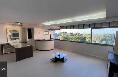 Apartamento mobiliado com 3 quartos, vista definitiva e lazer completo