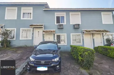 Casa sobrado em condomínio fechado no alto petrópolis de 2 dormitórios e vaga