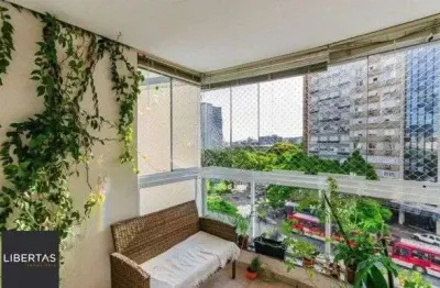 Apartamento de frente com vista panorâmica, sacada,3 dormitórios,1suíte para ven