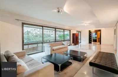 Apartamento 3 suítes, 301m², 4 vagas, semi-mobiliado – bela vista