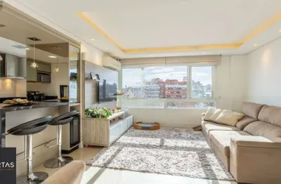 Apartamento semi mobiliado com 2 quartos de bairro petrópolis