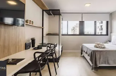 Studio completamente mobiliado e equipado, para comprar, localizado no go rio br