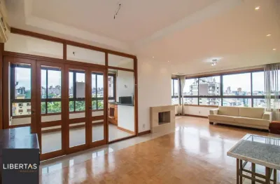 Apartamento com lareira e churrasqueira no higienópolis