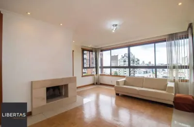 Apartamento com lareira e churrasqueira no higienópolis