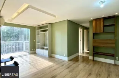 Apartamento com3 dormitórios,1 suíte, semi mobiliado e com vaga