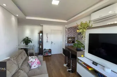 Apartamento 3 dormitórios, 1 suíte, semi-mobiliado com lazer completo – 76m²