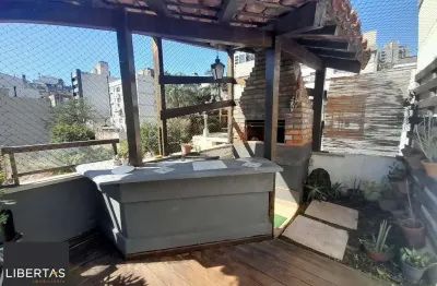 Cobertura com 2 quartos para alugar na Rua Carlos Trein Filho, 130, Auxiliadora, Porto Alegre