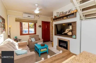 Casa de 3 dormitórios, em condomínio fechado na zona sul de porto alegre,  com l