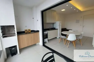 Apartamento loft recém entregue a venda na praia perequê açú