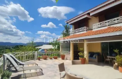 Casa com 500m², 6 dormitórios, escritório, piscina aquecida, new parque tênis, itupeva/sp