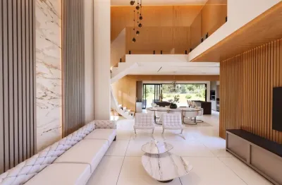 Casa de condomínio sobrado á venda com 445m e 4 dormitórios no bairro jardim do golf i