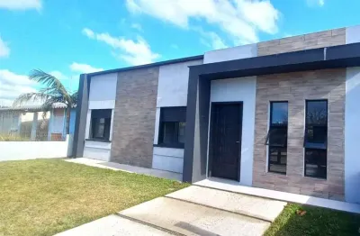 Casa nova  á venda, 3 quartos,  com 120 m² , centro - atlântida sul