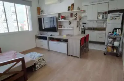 Apartamento 2 dormitórios,1 vaga, mobiliado no canoas happiness - dr barcelos 97