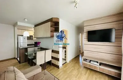 Apartamento mobiliado 3 quartos (1 suíte), sacada gourmet com churrasqueira e vaga coberta no xaxim, curitiba – condomínio clube, aceita fgts