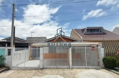 Terreno de 160m², com duas casas somando 100m² no pinheirinho, próximo a nicola pelanda