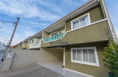 Sobrado 100% mobiliado à venda | 3 quartos | 158m² | suíte | 3 vagas | hauer – curitiba | pronto para morar