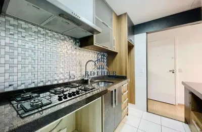 Apartamento semi mobiliado em condomínio clube | 3 quartos (1 suíte) | xaxim