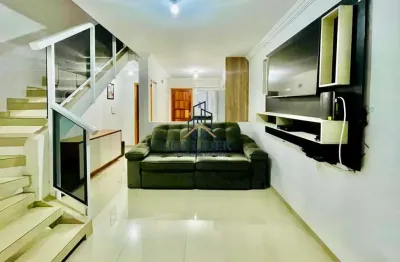 Sobrado semi mobiliado com 2 quartos sendo um com suíte e sacada e churrasqueira | 2 vagas | mcmv | sítio cercado