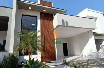 Casa térrea com 3 quartos, sendo 1 suíte, 3 banheiros, garagem para 4 carros, à venda no condomínio reserva ipanema, sorocaba/sp