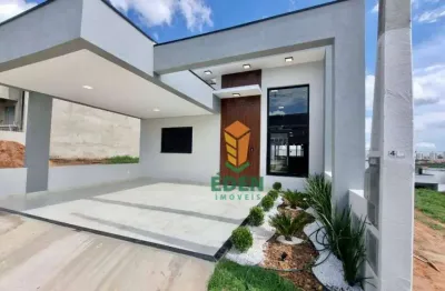 Casa térrea com piscina no condomínio horto villagio - sorocaba/sp