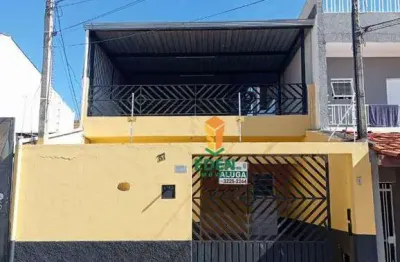Casa com 2 quartos, sendo 1 suíte, 2 banheiros, garagem para 2 carros, para locação na rua silvio klinguelfus, jardim califórnia, sorocaba/sp