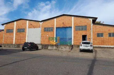 Galpão industrial com 1.287 metros quadrados, pé direito de 6 metros, à venda na rua bartolomeu dias, vila rica, sorocaba/sp