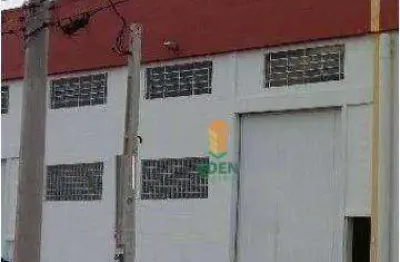 Galpão industrial com 750 metros quadrados, pé direito de 7m, para locação na avenida paraná, cajuru do sul, sorocaba/sp