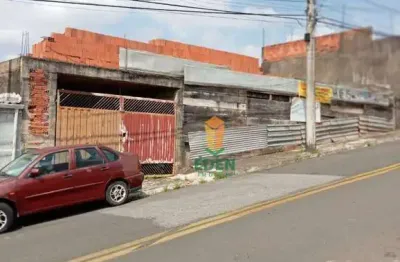 Terreno com 608 metros quadrados, 2 salões, 2 banheiros, à venda na rua francisco loureiro, jardim hungares, sorocaba/sp