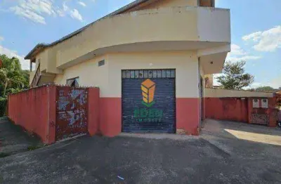 Casa com salão comercial com 1 banheiro, piso inferior, para locação ou venda na rua pedro da luz, jardim jatobá, sorocaba/sp
