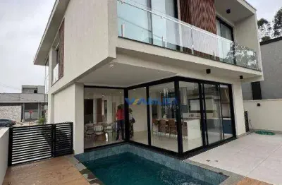 Sobrado com 4 dormitórios à venda, 320 m² por r$ 3.490.000 - residencial real park - arujá/sp