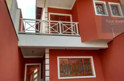 Sobrado à venda, 121 m² por r$ 650.000,00 - jardim leila - guarulhos/sp