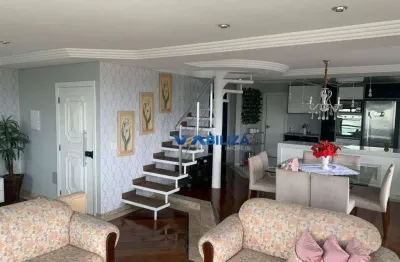 Cobertura com 4 dormitórios à venda, 500 m² por r$ 1.750.000,00 - parque renato maia - guarulhos/sp