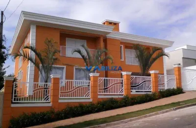 Sobrado com 5 dormitórios à venda, 600 m² por r$ 3.000.000,00 - jardim colonial - atibaia/sp