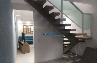 Sobrado com 3 dormitórios à venda, 285 m² por r$ 640.000 - jardim são paulo - guarulhos/sp