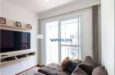 Apartamento com 2 dormitórios à venda, 48 m² por r$ 440.000,00 - jardim flor da montanha - guarulhos/sp