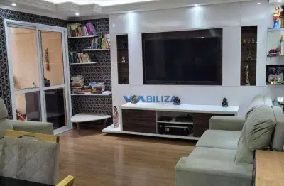 Apartamento com 3 dormitórios à venda, 76 m² por r$ 485.000,00 - jardim nova taboão - guarulhos/sp
