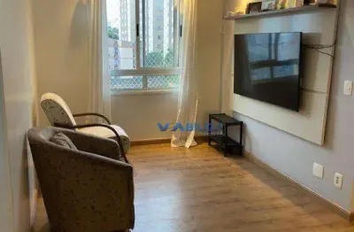 Apartamento com 2 dormitórios à venda, 50 m² por r$ 310.000,00 - centro - guarulhos/sp