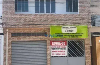 Salão para alugar, 20 m² por r$ 980/mês - conjunto inocoop-bonsucesso - guarulhos/sp