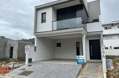 Casa em condomínio fechado com 3 quartos à venda em deltaville, biguaçu  por r$ 1.100.000